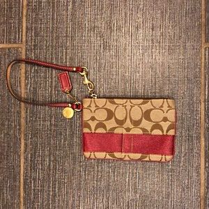 Coach wristlet